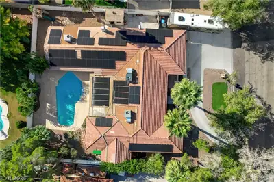 3689 North Rosecrest Circle Aerial View