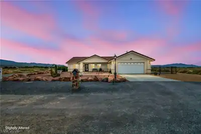 661 Fangio Lane, Pahrump, NV 89060 Front of Structure