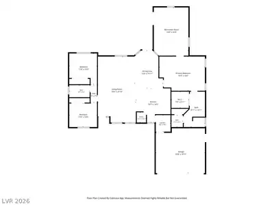 661 Fangio Lane, Pahrump, NV 89060 Floor Plan