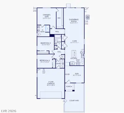 1225 Desert Halo Drive Floor Plan