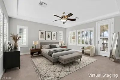 2820 Sisteron Court, Henderson, NV 89044 Primary Bedroom