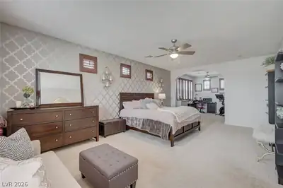 581 Via Balizan Avenue, Las Vegas, NV 89123 Primary Bedroom