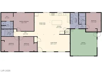 2024 Lou Adams Avenue, Logandale, NV 89021 Floor Plan