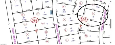 2530 Tahachapi Avenue, Pahrump, NV 89048 Plat Map