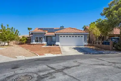 6518 Rutgers Drive, Las Vegas, NV 89156 Front of Structure