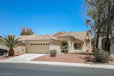 3348 Steppe Street, North Las Vegas, NV 89032 Front of Structure