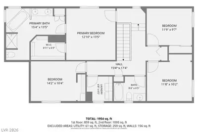 526 Tabony Avenue, Henderson, NV 89011 Floor Plan