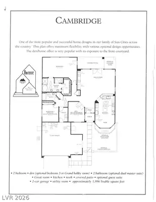 2656 Riceville Drive Floor Plan