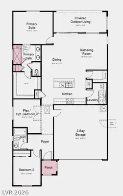 3330 East Cactus Canyon Drive Floor Plan