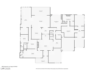 8565 Stange Avenue, Las Vegas, NV 89129 Floor Plan