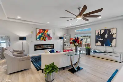 5910 West Haleh Avenue Living Room