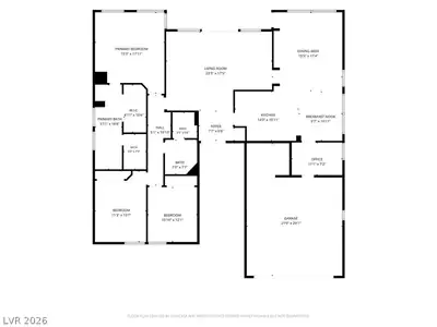 2516 Highvale Drive, Las Vegas, NV 89134 Floor Plan