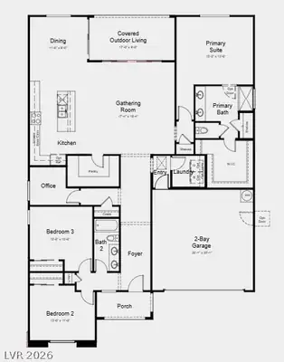 4530 South Piaggia Court Floor Plan