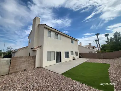 2883 Cordillera Drive, Henderson, NV 89074 Back of Structure