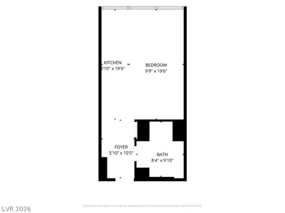 3722 Las Vegas Boulevard 2209 Floor Plan