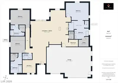 2770 South Platense Avenue Floor Plan
