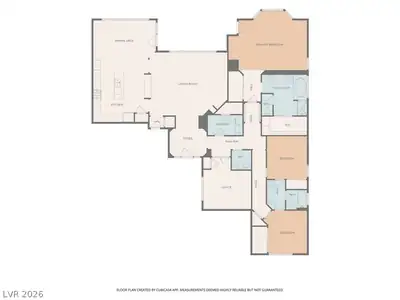 7228 Dusty Cloud Street, Las Vegas, NV 89149 Floor Plan