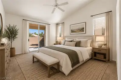 7530 Splashing Rock Drive, Las Vegas, NV 89131 Primary Bedroom