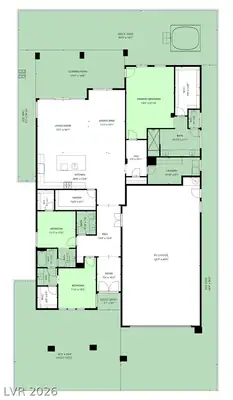 57 Reverie Heights Avenue, Henderson, NV 89011 Floor Plan