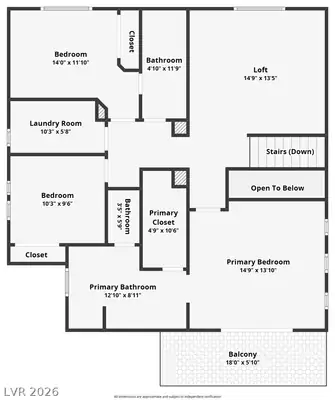 976 East Sunset Road Floor Plan