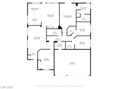 2746 Canarsy Court, Henderson, NV 89052 Floor Plan
