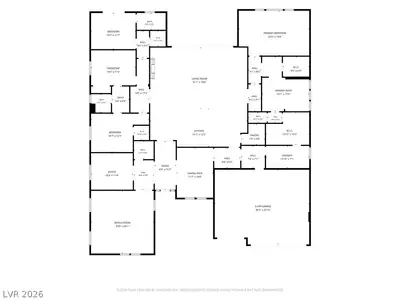 9915 Justin Earl Avenue, Las Vegas, NV 89149 Floor Plan