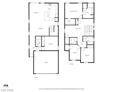 5422 Pico Viejo Street, Las Vegas, NV 89166 Floor Plan