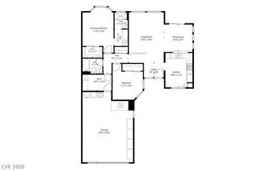 3113 Ravenshoe Drive, Las Vegas, NV 89134 Floor Plan