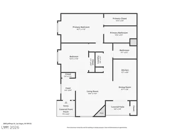 8805 Jeffreys Street 1114 Floor Plan