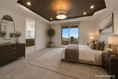 1570 Rock Kestrel Street, Las Vegas, NV 89138 Primary Bedroom