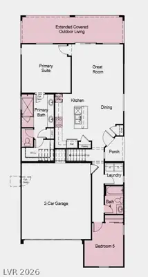 645 Orchid Cactus Avenue, Las Vegas, NV 89183 Floor Plan