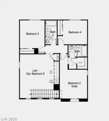 645 Orchid Cactus Avenue, Las Vegas, NV 89183 Floor Plan