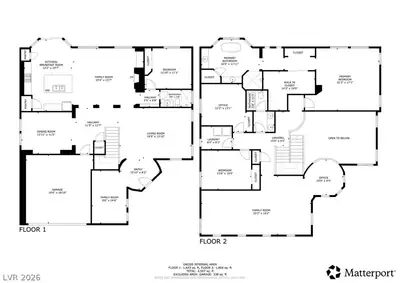 9404 Forest Edge Avenue, Las Vegas, NV 89149 Floor Plan