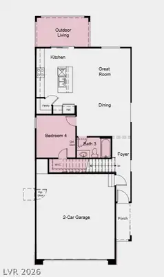 646 Semitone Lane, Henderson, NV 89015 Floor Plan