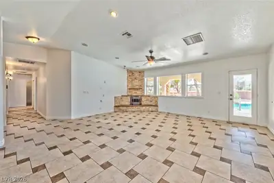 5745 West Meranto Avenue Living Room
