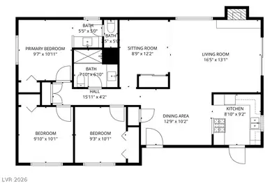 4516 East Flamingo Road Floor Plan