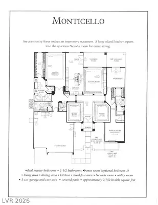 3114 Scotts Valley Drive, Henderson, NV 89052 Floor Plan