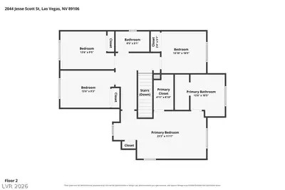 2044 Jesse Scott Street Floor Plan
