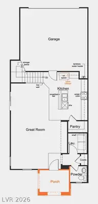 2494 Palizzi Court, Henderson, NV 89044 Floor Plan