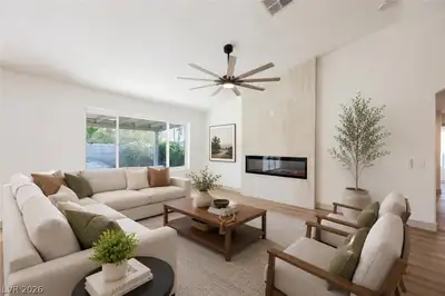 4312 Yorkwood Drive, North Las Vegas, NV 89032 Living Room