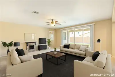 909 Aspen Hollow Court, North Las Vegas, NV 89084 Living Room