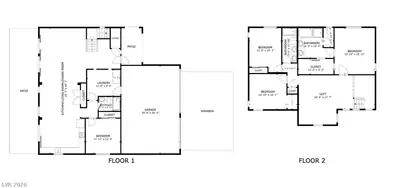 6737 Guidestar Street, North Las Vegas, NV 89084 Floor Plan