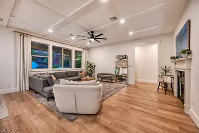 5571 Bethany Bend Drive, Las Vegas, NV 89135 Living Room