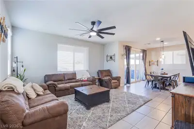 3224 Rosetti Way, North Las Vegas, NV 89032 Living Room