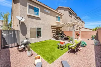 5549 Knights Valley Court, Las Vegas, NV 89141 Back of Structure