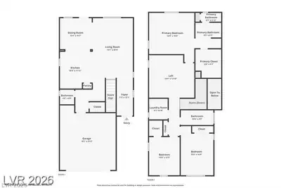 1069 Water Cove Street, Henderson, NV 89011 Floor Plan
