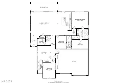 567 Jerry Bird Court, Las Vegas, NV 89123 Floor Plan