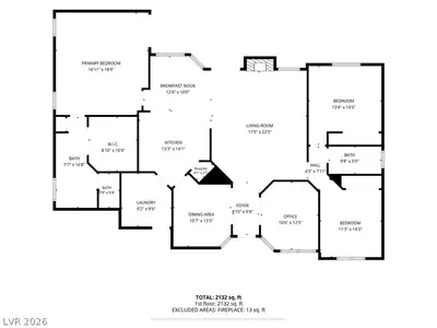 824 Sandsprings Street, Henderson, NV 89011 Floor Plan