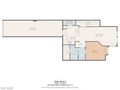 10550 West Alexander Road 1025 Floor Plan
