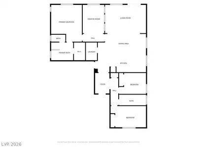 6426 Emerson Gardens Street, Las Vegas, NV 89166 Floor Plan
